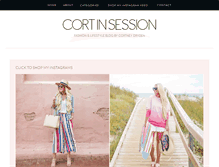 Tablet Screenshot of cortinsession.com